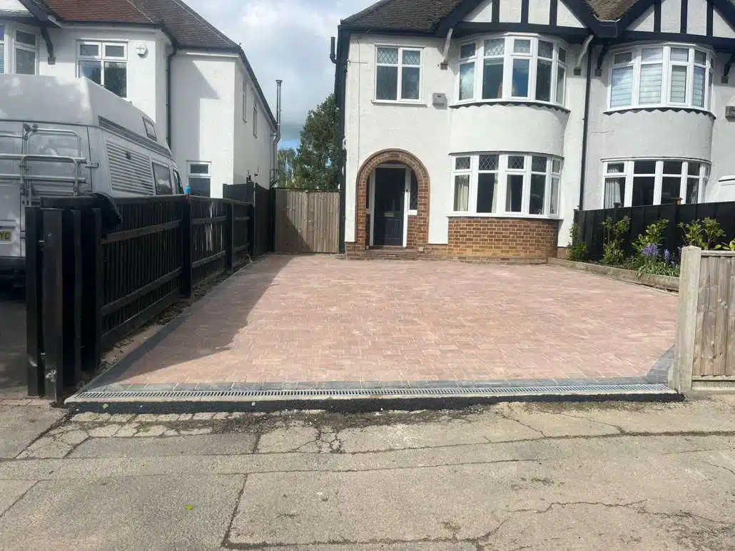 Block paved driveway installed by QPS Paving in Bradford