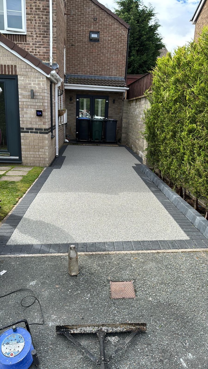 Recent resin driveway project 4