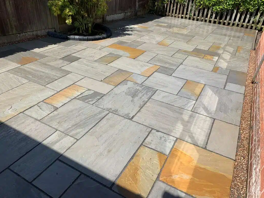 Sandstone Patios by QPS Paving in Leeds & West Yorkshire